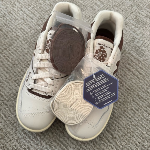[SOLD] Aimé Leon Dore New Balance 550 Brown NWT Sneakers - Picture 6 of 8